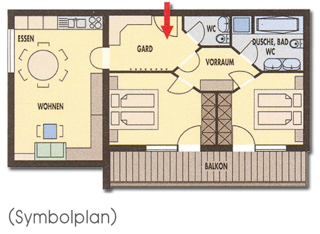 Top Tirol Appartement Huben  Phòng bức ảnh